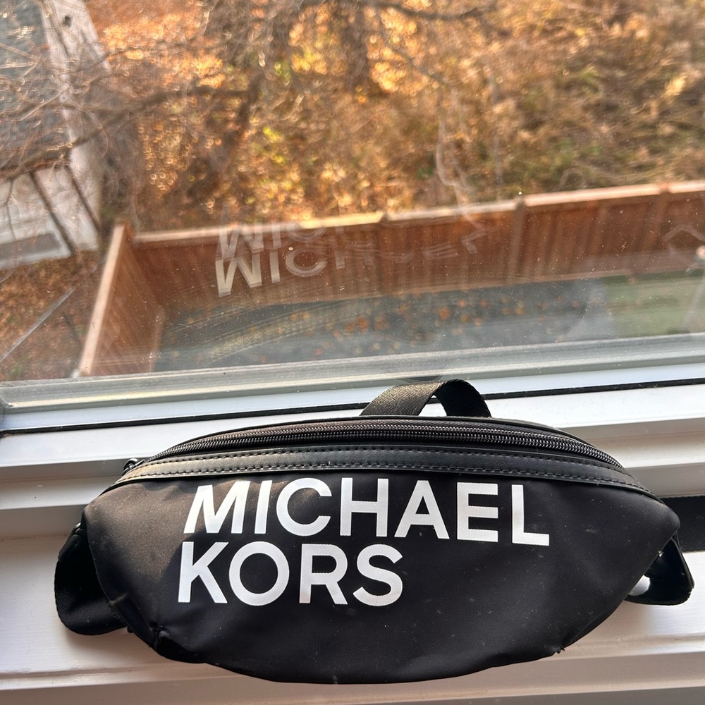 Michael Kors Black Belt Bag for Men